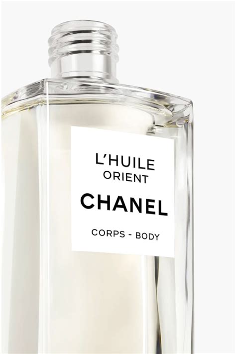 chanel olie|L’HUILE ORIENT Body Massage Oil .